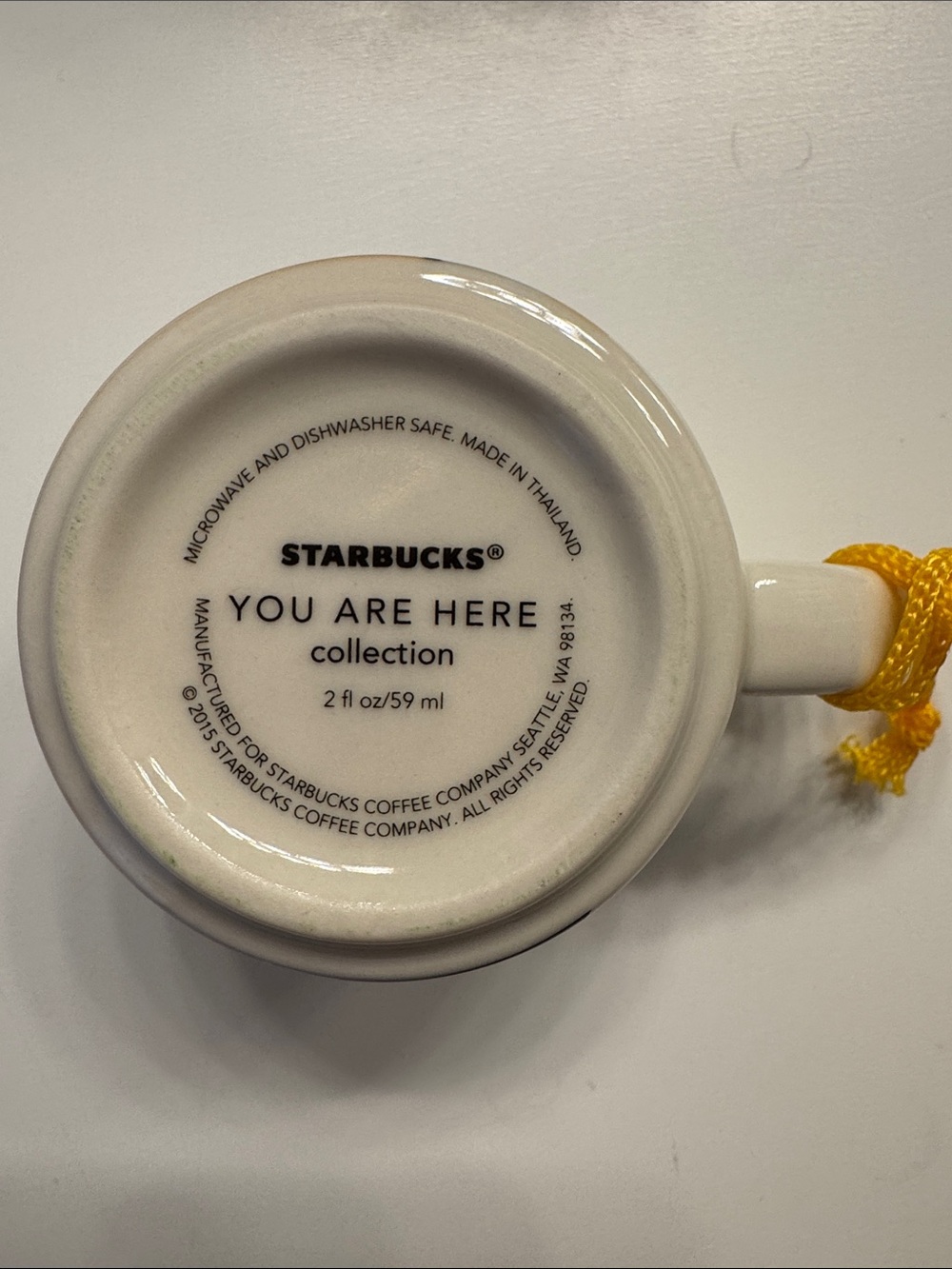 Starbucks New York You Are Here Series Mini 2 oz Espresso Mug BNIB - Picture 6 of 7